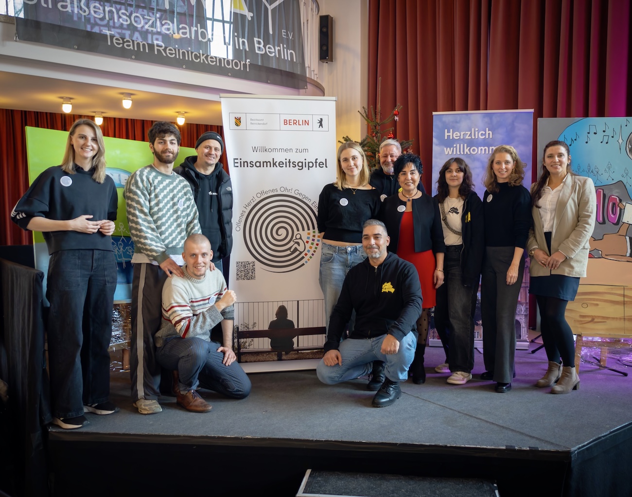 Das Organisationsteam des Reinickendorfer Einsamkeitsgipfels 2025