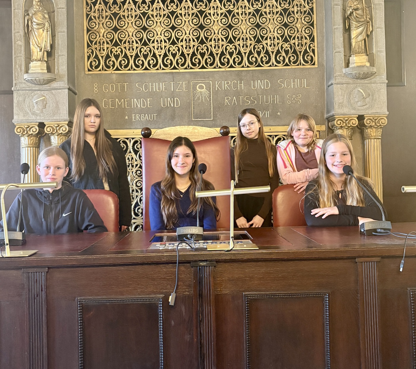 Der Girls' und Boys' Day im Reinickendorfer Rathaus