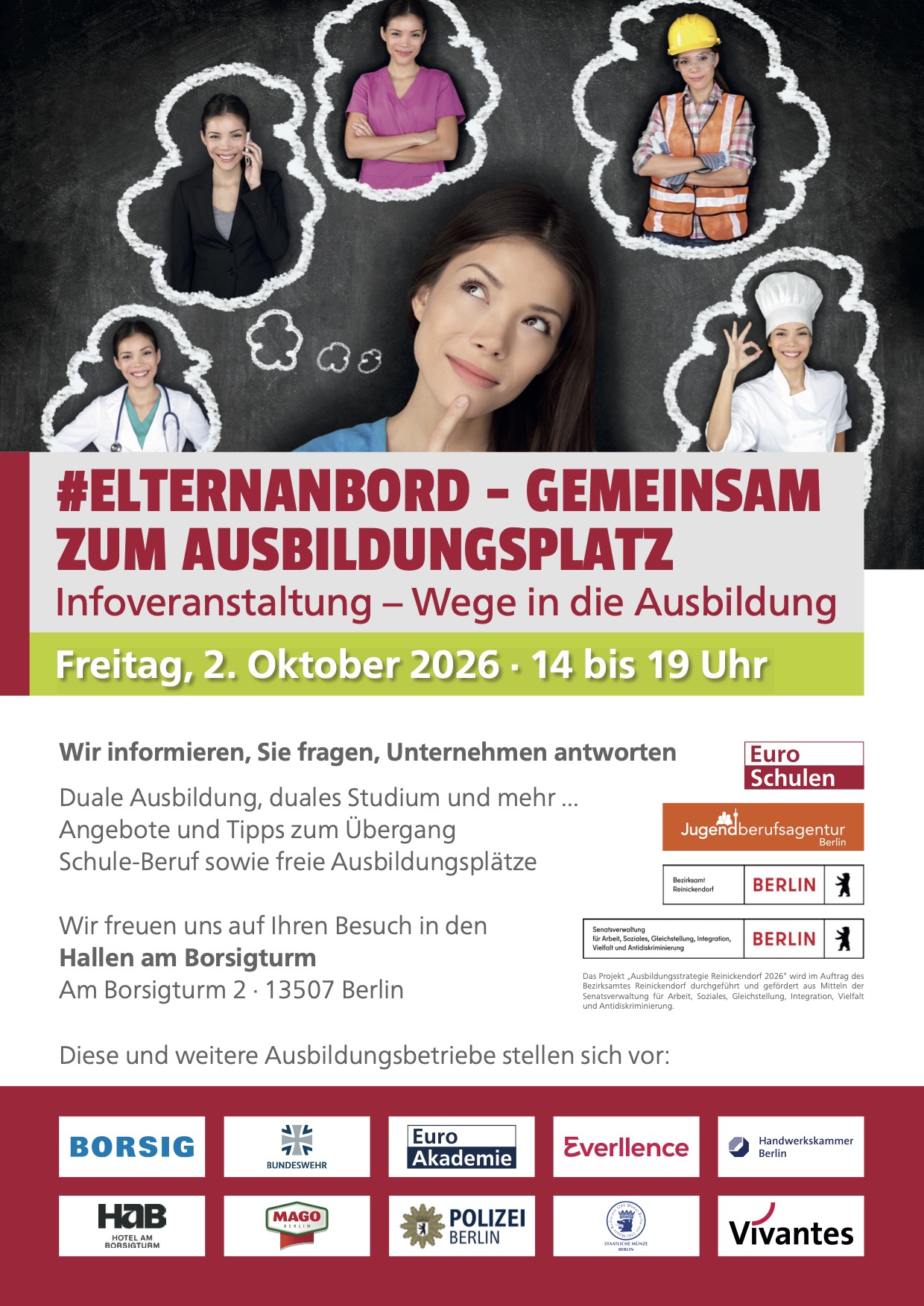 Einladungsflyer zur Infoveranstaltung 