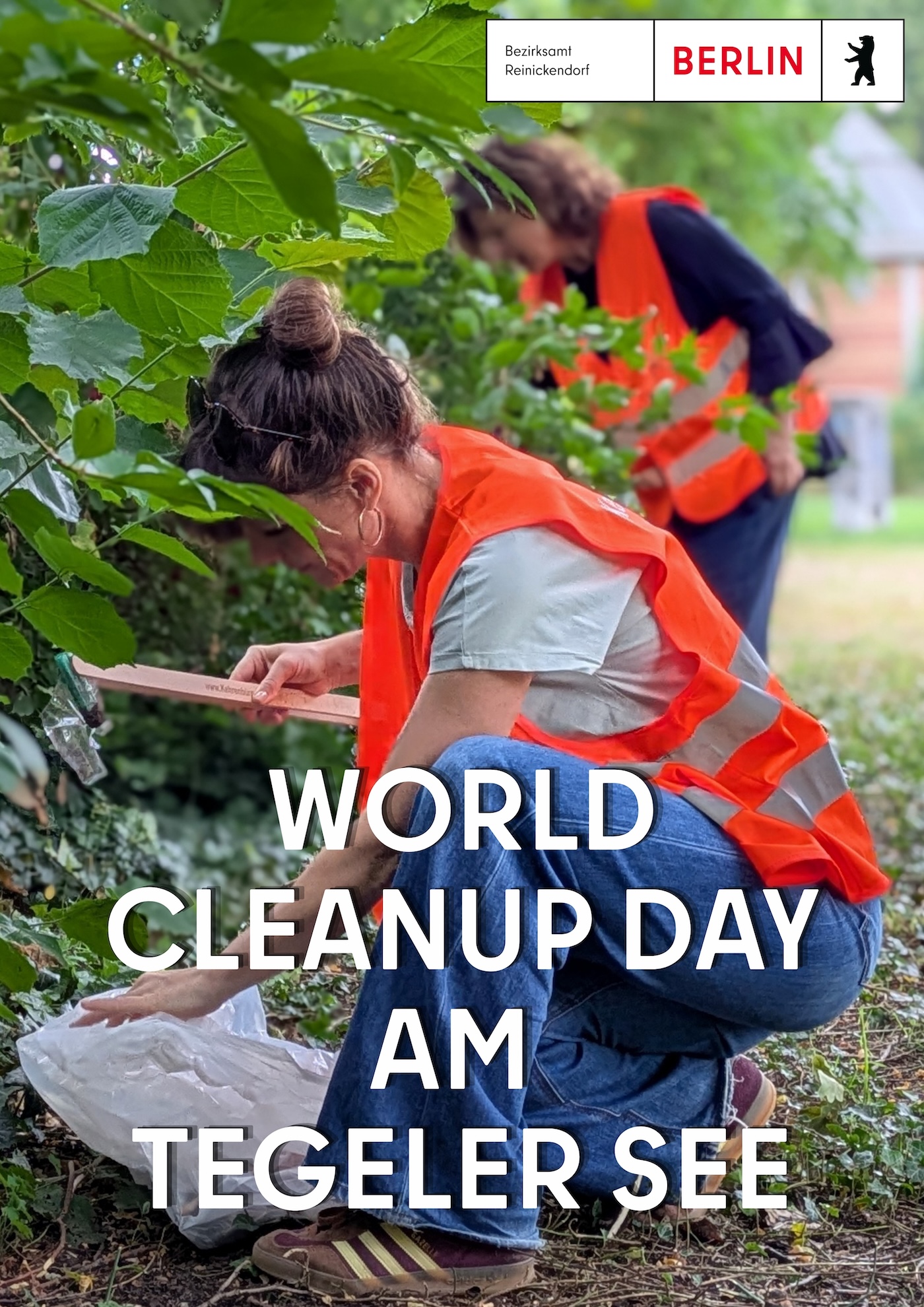 Einladung zum World Cleanup Day am Tegeler See 20.09.2026
Copyright: BA Reinickendorf